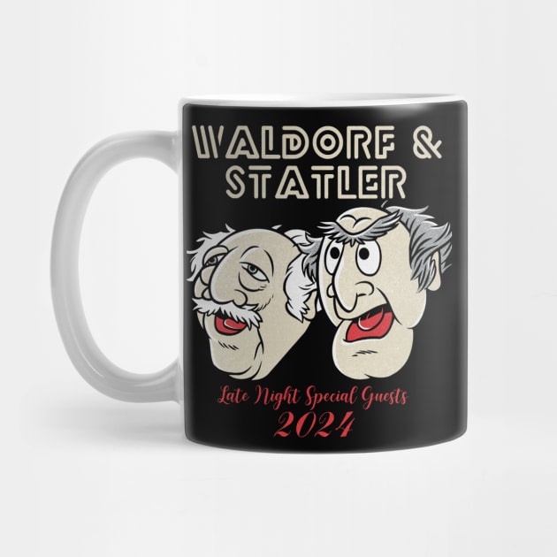 Statler and Waldorf late night special guest 2024 by JigongNumpuk